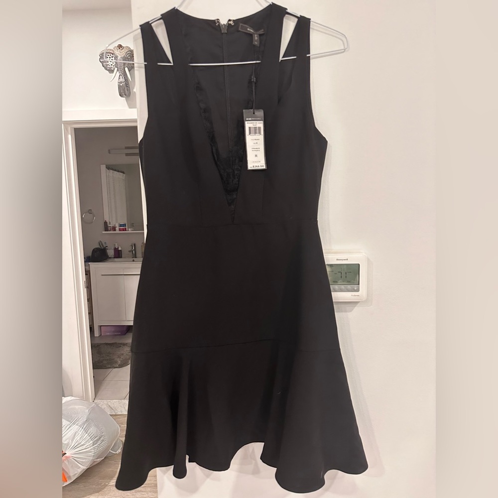BCBG women’s black cocktail dress size 4
